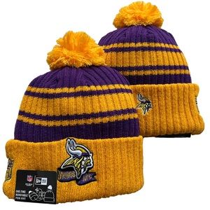 New Era NFL knit Pom beanie Vikings